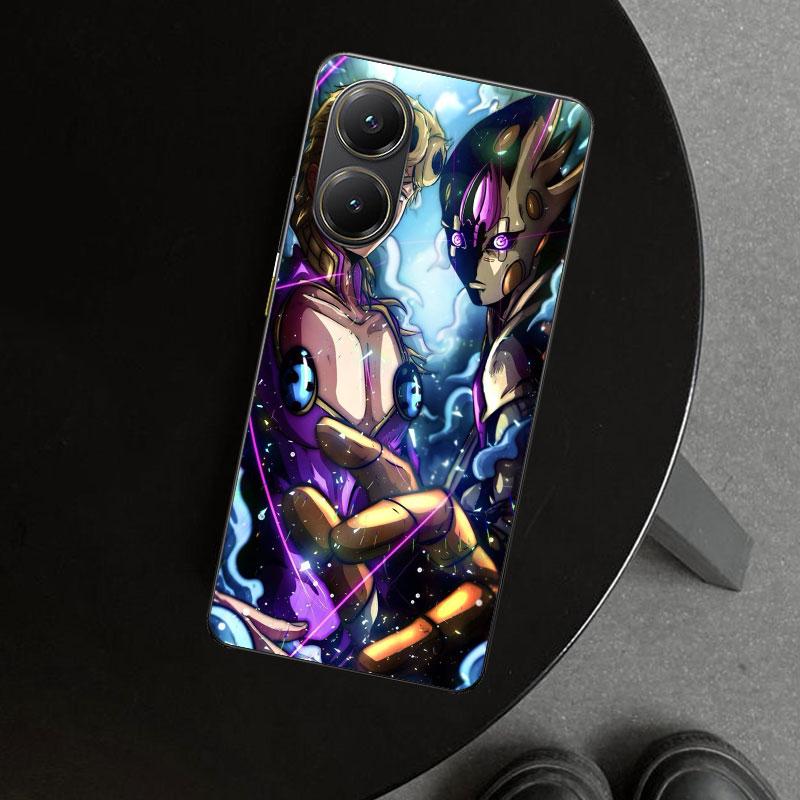 Чехол для телефона JoJo's Bizarre Adventure Горячий аниме чехол для Xiaomi Poco X6 X5 X7 Pro F7 Ultra Redmi 15C 15 13C 13 12C 12 10C 10 10A