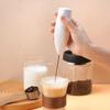 Вспениватель молока с большой ручкой, электрический, для вспенивания молока, ручной блендер для кофе, вспениватель для латте, размешиватель для напитков