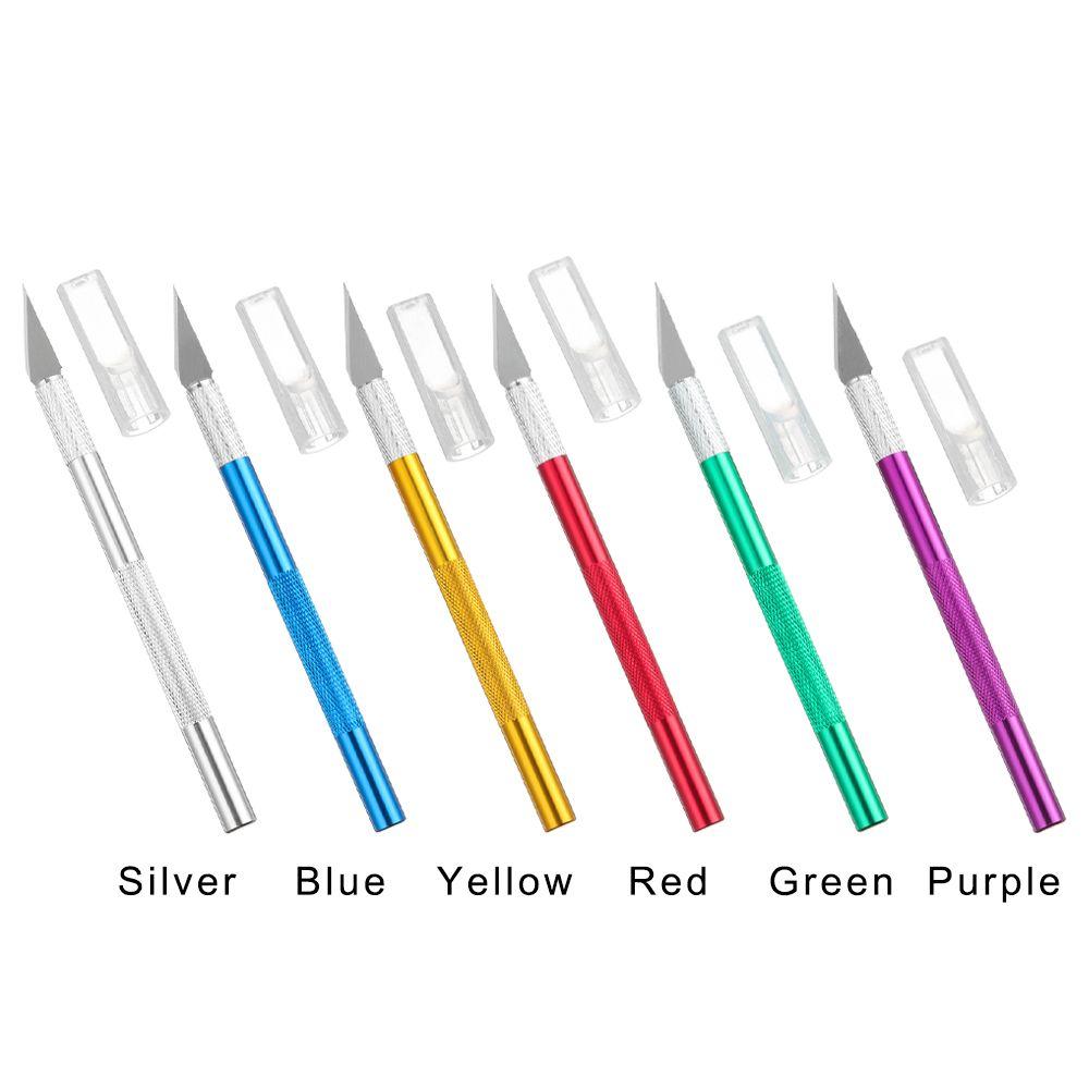 Кондитерские инструменты для резьбы по дереву, скульптуры, гравировки, металлический скальпель, нескользящий нож с лезвием 1 шт.