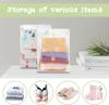 5/10 шт. многоразовые сумки с застежкой-молнией, пластиковые дорожные сумки для хранения одежды, прозрачные сумки с уплотнениями, водонепроницаемый органайзер для багажа для хранения обуви