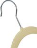 Amazon Basics Hangers for Beige 30-Pack Children's Clothing, Anti-Slip,