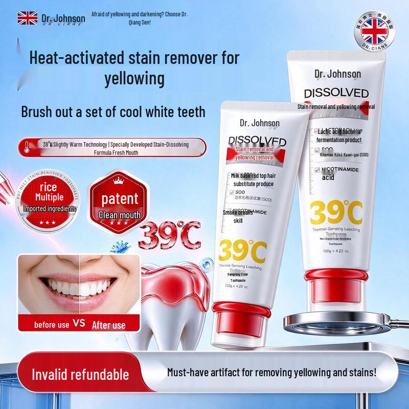 Dr. Johnson Thermal Whitening Toothpaste