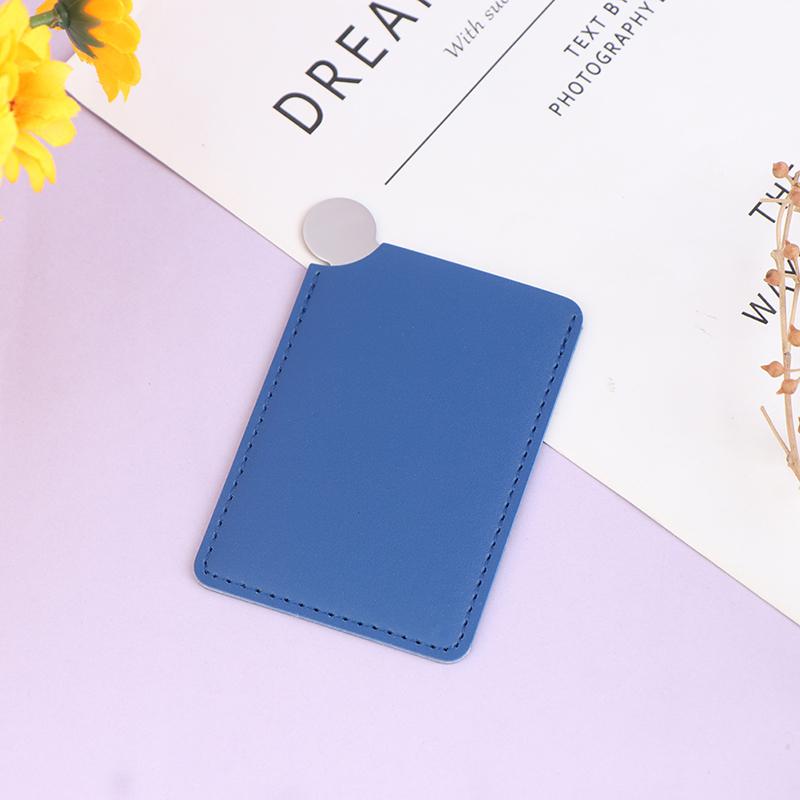 Portable Mini Stainless Steel Unbreakable Makeup Pocket Mirror Cosmetic Mirror