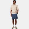 Carhartt WIP SS25 Пляжные шорты с сетчатой подкладкой, карман на боковом шве, вышитый логотип, Мужские плавки, Темно-синие I035062-2Q8-XX