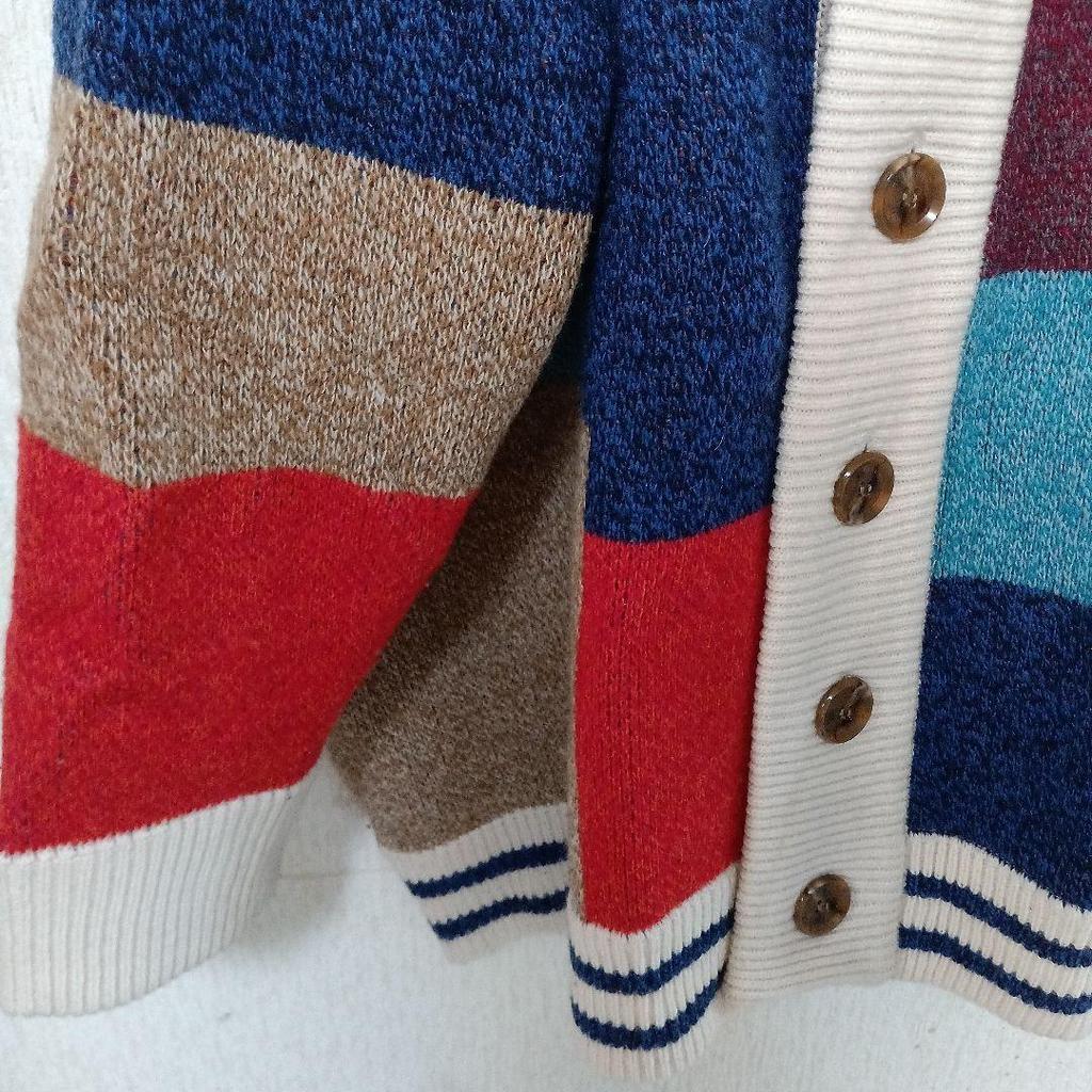 [USED] TRUNKPROJECT Multicolor Cardigan, Size L, Worn by BTS V