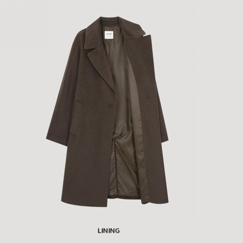  She S miSS  caShmere Blend Handmade Coat Swhcto41050 Dw