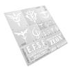 Gunpla Painting Spray Template Marking Stencil Sheet for Plastic and Dioramas [Cicogna] Models, Airbrush,
