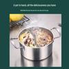16cm Commercial 304 Stainless Steel Mandarin Duck Hot Pot