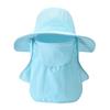 Fisherman's Hat Men's and Women's Sun Visor Summer Outdoor Quick Drying Sunscreen Hat Fishing Breathable Sports