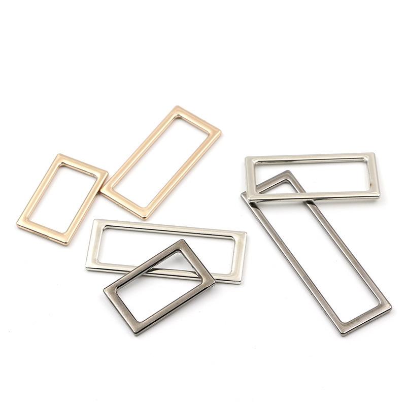 Sanai Metal Trench Coat Coat Coat Decorative Adjustment Button Button Gold Belt Buckle Shoe Bag Button Clothing Accessories