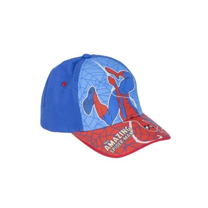 Casquette Enfants - DISNEY - Spider-Man - Bleu - 100% coton - Sportswear