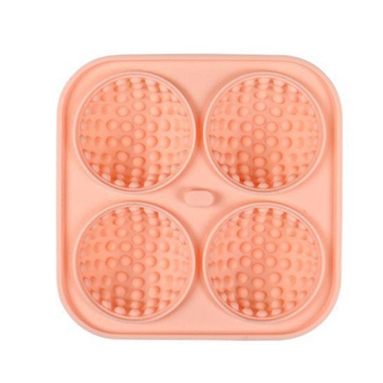 Ice Cube Mold Golf Ball Spherical Ice Mold Non-stick Flexible Silicone Ice Ball Maker for Home Kitchen Bar