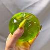 Зеленое Яблоко Сквиши Игрушки Антистресс Сенсорные Игрушки-Fidgets Мягкая Симулированная Прозрачная Медленно-Возвращающаяся Игрушка для Снятия Напряжения