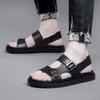 Summer Men Fashionable Sandals European-style Casual Comfortable Business Office Driving Trip Beach Sandals 38-47 Men Sandals