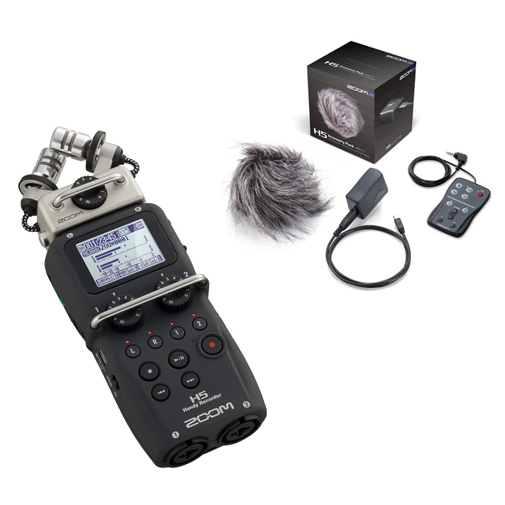 ZOOM H5 Handy Recorder Set with H5 Dedicated Accessory Package APH-5