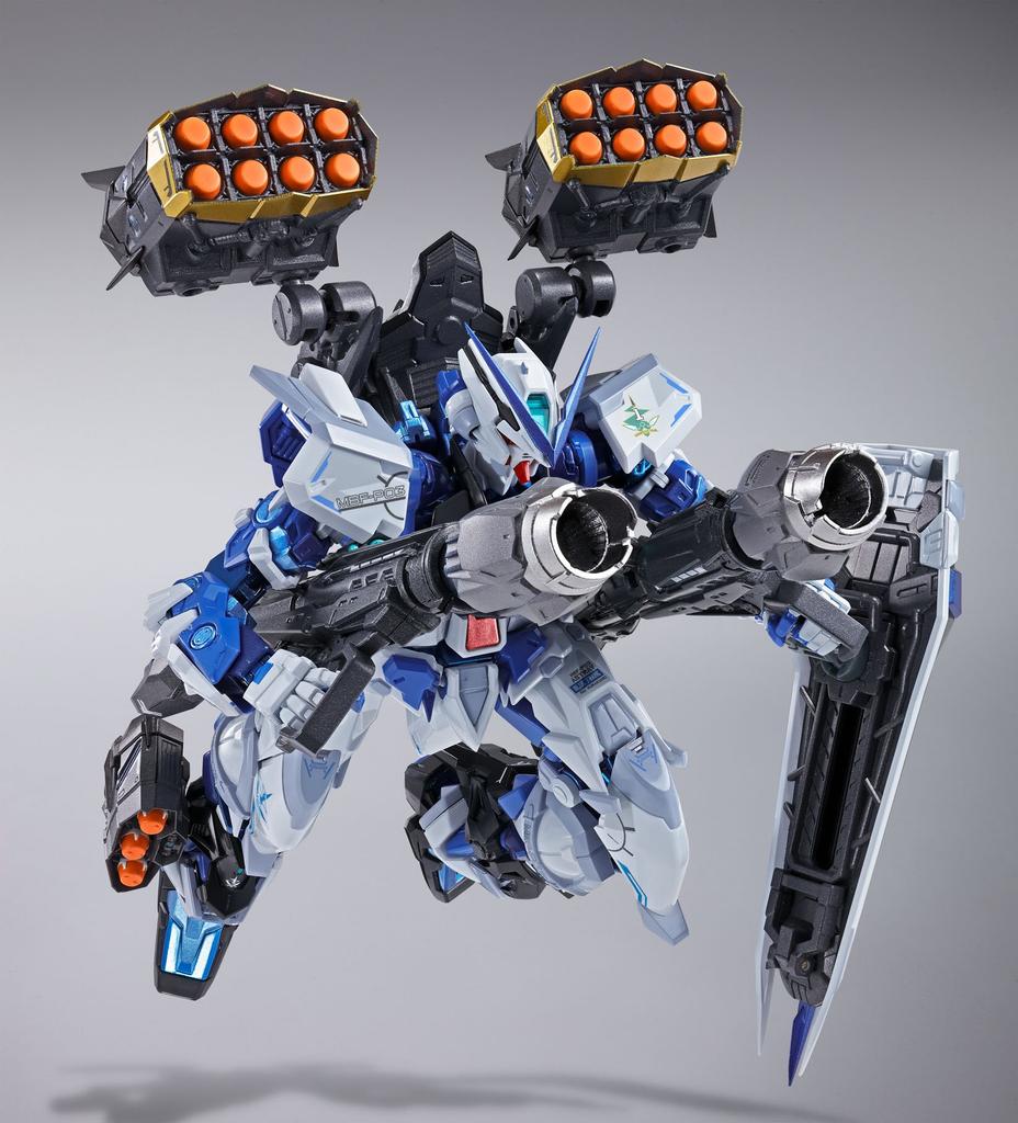 TAMASHII NATIONS METAL BUILD Mobile Suit Gundam SEED ASTRAY Gundam Astray Blue Frame Weapon 180mm ABS PVC Painted Action Figure (Full Equipment)