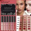 Velvet Water Mist Six Lip Glaze Set Матовая невыцветающая чашка с антипригарным покрытием Жидкая губная помада