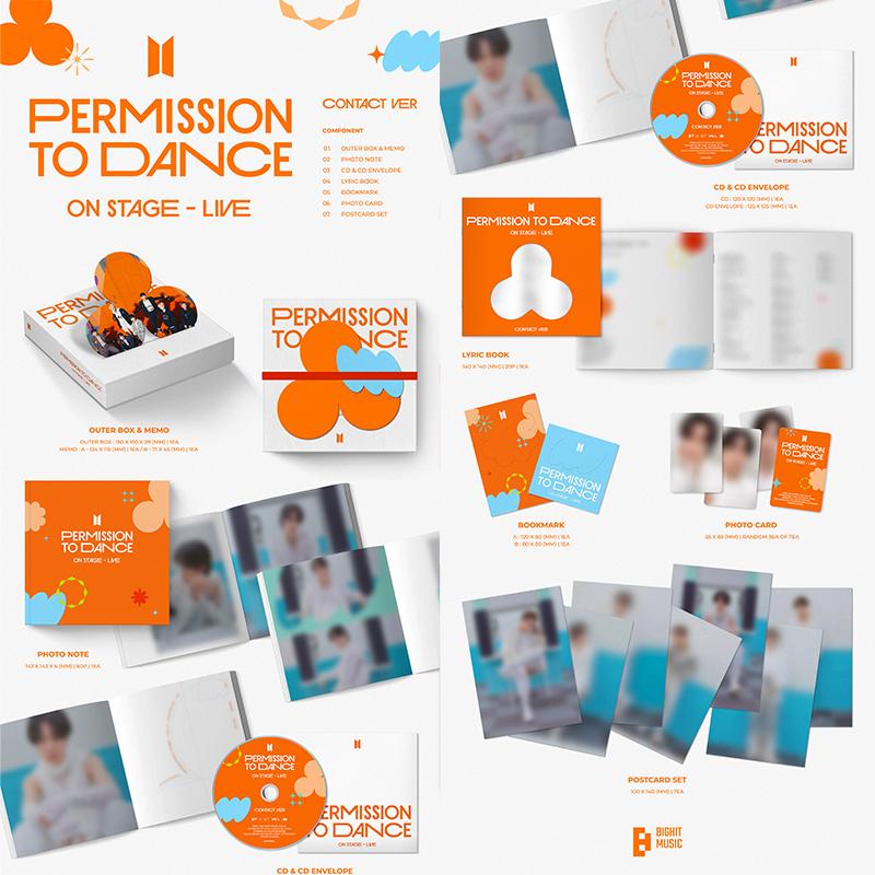 [Предзаказ] BTS PERMISSION TO DANCE ON STAGE - LIVE CD (+Онлайн-выгода)