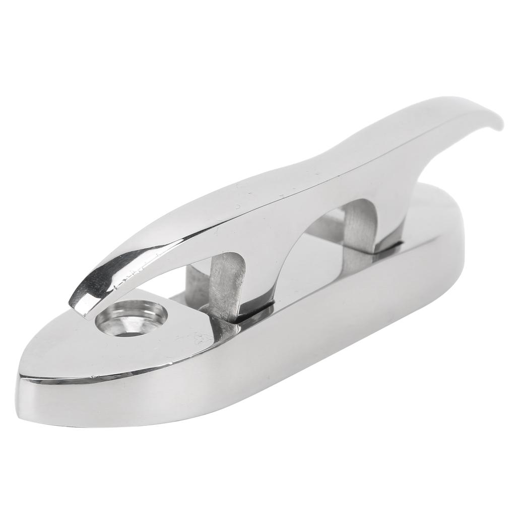 4.6in 316 Stainless Steel Boat Flip Up Folding Pull Up Cleat Dock Marine Hardware Dock Cleat