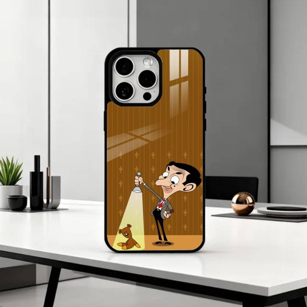Смешной Mr B- BeanS Чехол для телефона для iPhone17,16,15,14,13,12,11 Plus,Pro Max Магнитный для Magsafe Беспроводная зарядка