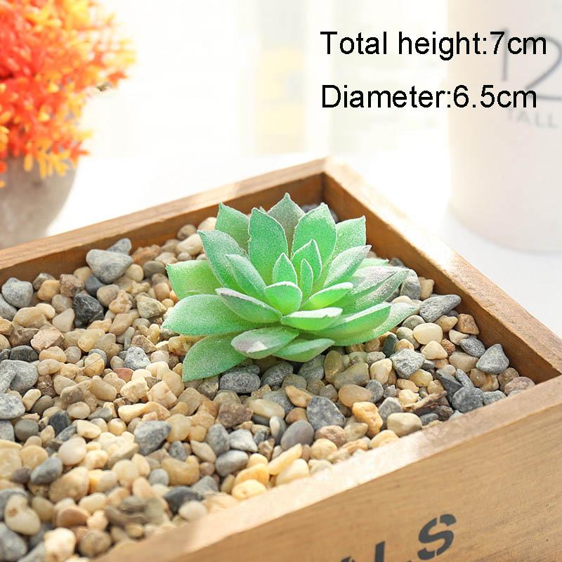 Модный унисекс зеленый креативный DIY сад имитация кактуса украшения поддельные разнообразные домашние растения искусственные суккуленты