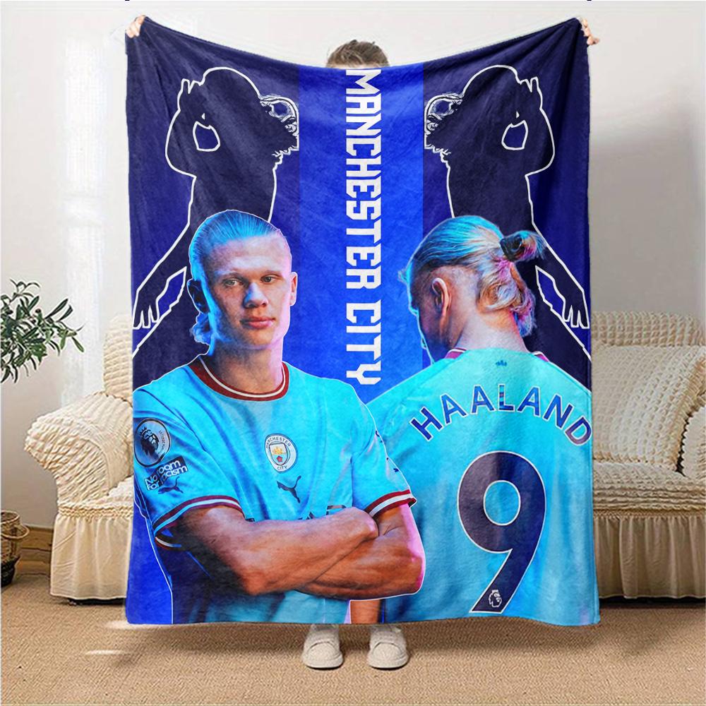 Haalands Dynamic Collage Blankets Flannel Printed Breathable Warm Throw Blanket for Home Office Bedspreads 0708a78