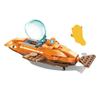 3701 Undersea Small Column Series Tiger Shark Boat Assembly Model Children's Assembly Building Blocks Insert Toy Gifts