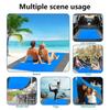 Lightweight Waterproof Beach Mat Sandproof Camping Mat Beach Blanket  For Travel Hiking Sports
