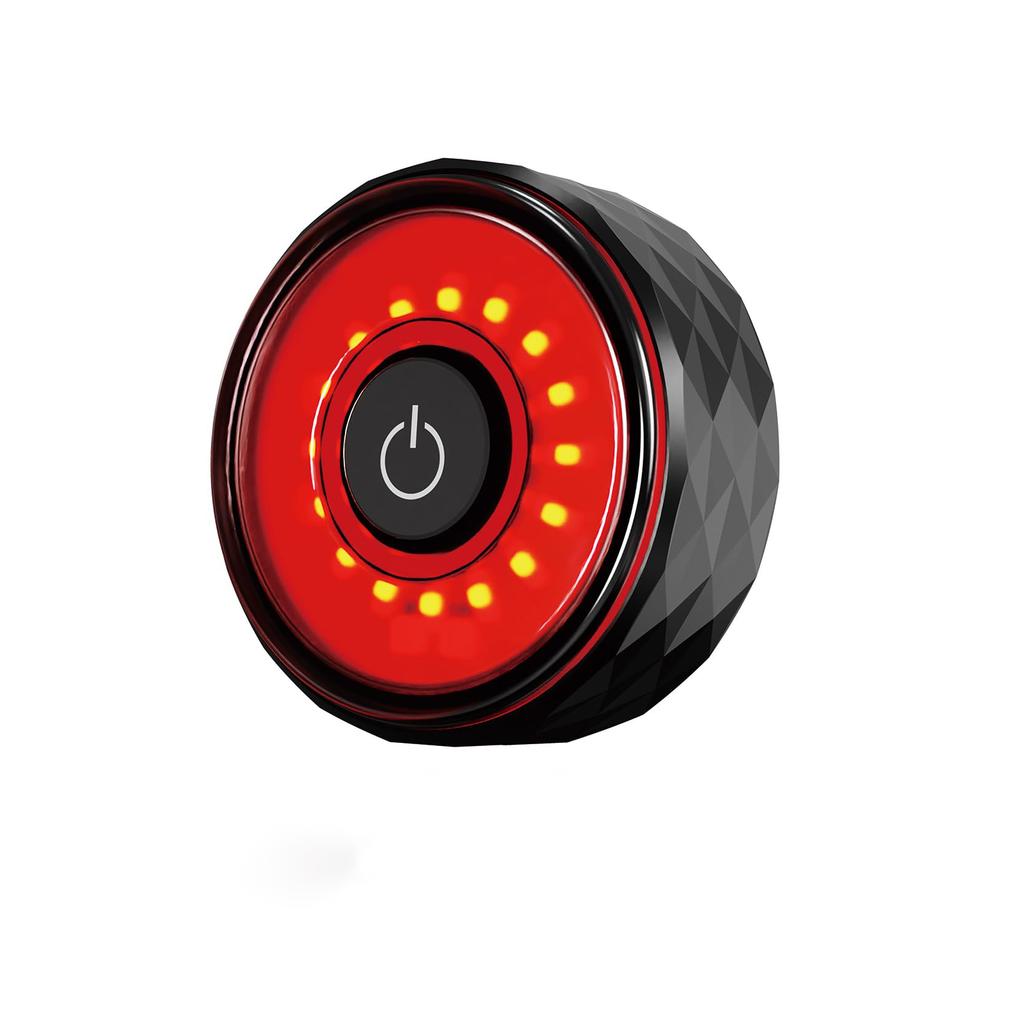 Smart Bike Tail Light: Auto /Off Rear Flashlight Ultra Bright Back Brake Light High Daytime Strobe USB Rechargeable Safety Red Led Taillight Wa