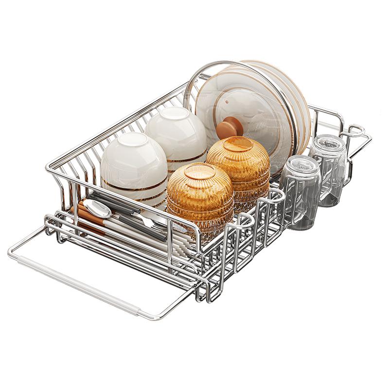 Shuaishi Кухонная мойка из нержавеющей стали 304, сушилка для посуды и корзина