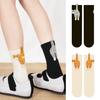 5/10 Pairs Girl Socks Mid-tube Soft Breathable High Elastic Ball Cat Pattern Socks Women Funny Socks Furry Decoration