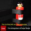 Vehicle Fire Extinguisher Mount with Velcro Strap - Dropshipping
