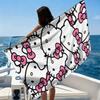 1pc Hello Kitty Beach Towel Microfiber Quick Dry Soft Lightweight Unisex for Swimming Camping Surfing Yoga Travel Outdoor