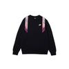 Nike Customizable Outdoor Sports Breathable Chinese Style Versatile Letter Logo Round Neck Sweatshirt Unisex Sweatshirt Black BV2667-010(TEAM702-C15)