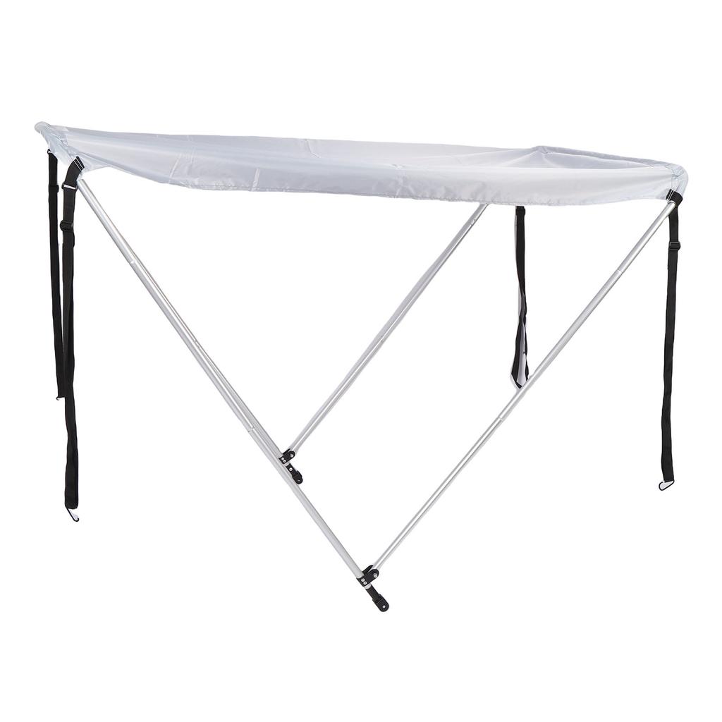 Boat Top Replacement Cover Aluminum Alloy Frame Waterproofing Oxford Cloth Sun Shelter Awning Cover for Canoes Kayaks