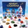Christmas Advent Calendar Children's Crystal 24 Day Christmas Countdown Calendar Children's Gift