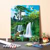 DIY Paint By Numbers Oil Painting Kit Canvas DIY Oil Painting By Numbers Wall Art Decorations for Home Gift Arts & Hobbies