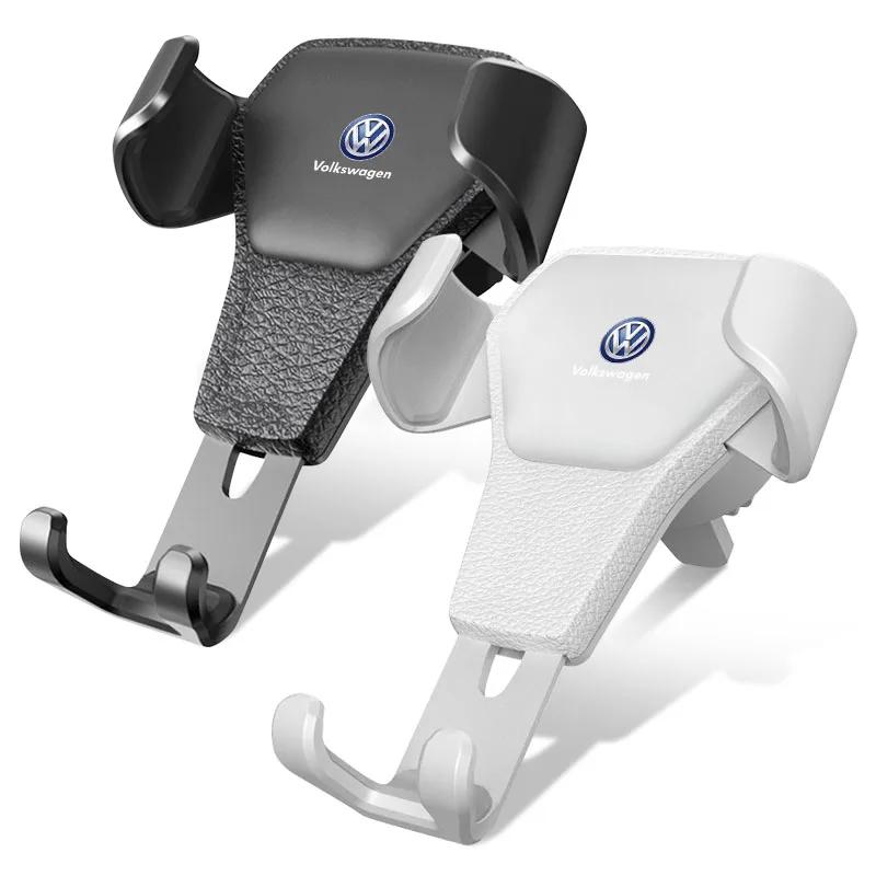 2026 Hot For Volkswagen VW 1Pcs Car Phone Holder Air Vent Clip Mount GPS Mobile Phone Stand Holder For Volkswagen Sagitar Lamand