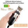 Professional Hair Clipper Rechargeable Men's Barber Beard Trimmer Low Noise Adult Kid Haircut Hair Cutting Machine