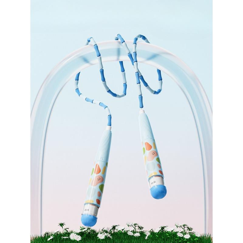 Мягкая бамбуковая спортивная фитнес-скакалка для начинающих K8 Small Cloud Bamboo Jumping Rope