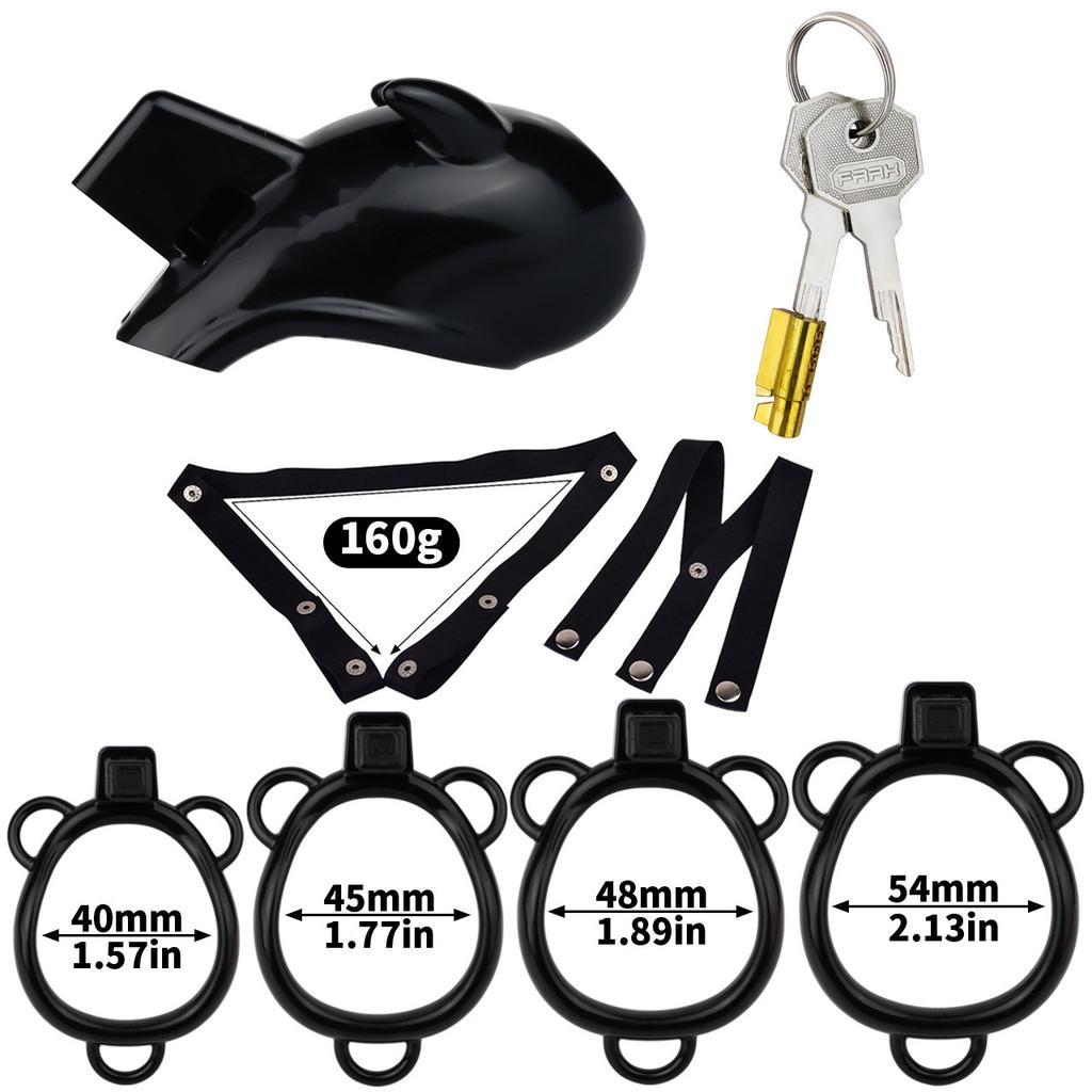 Смола CB Лок Пояс Верности Клетка для Пениса Верность Гей Секс Игрушки Кольцо на Член Уретральная Верность БДСМ