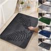 1 Pieces of Bathroom Mat Strong Water Absorption Non-slip Bath Carpet Suitable for Living Room Bedroom Kitchen Entrance