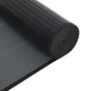 Rectangular Rug Black 70 x 200 cm Bamboo