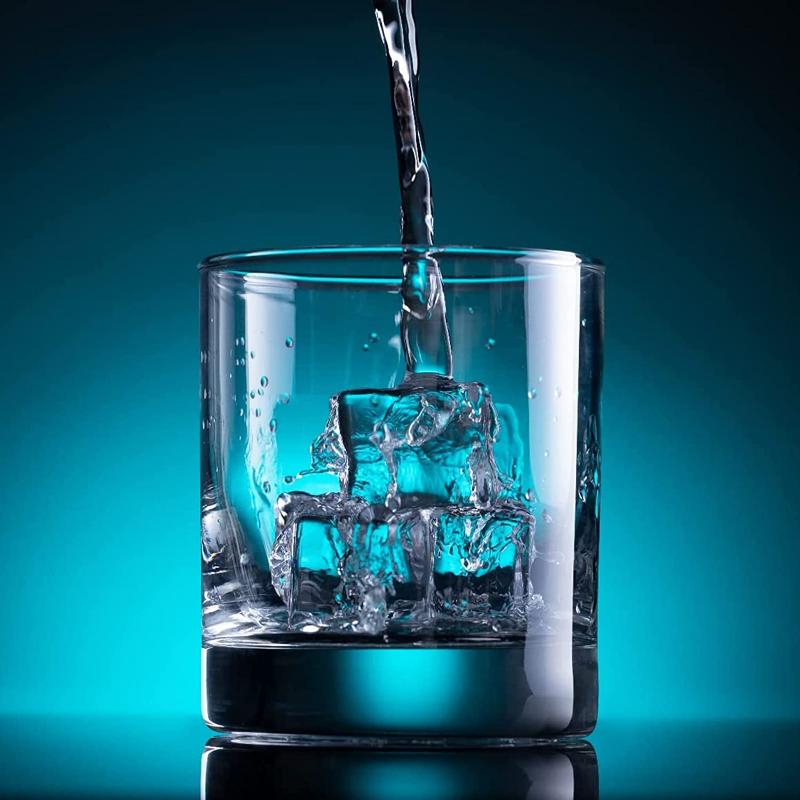 Fake Ice, Clear Fake Ice Cubes Acrylic, Acrylic Decorative Ice Cubes for Photography Accessories Props Decoration Vase Fillers