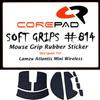 Corepad Soft Grips for Lamzu Atlantis Mini Wireless, 1 Set (Black)