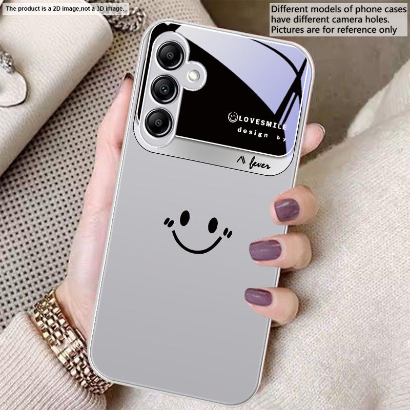 Двухцветное сочетание Для Samsung A20 30 22 23 24 25 26 31 32 33 34 35 42 50 51 52 53 54 55 56 70 71 72 73 стеклянный чехол для телефона