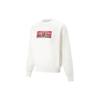 Li-Ning Graphic Print Loose Pullover Sweatshirt Unisex Tops White AWDT233-1