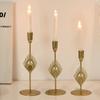 Metal HandicraftsRetro Candlelight Dinner Props Romantic Table Decorations Candlestick Ornaments