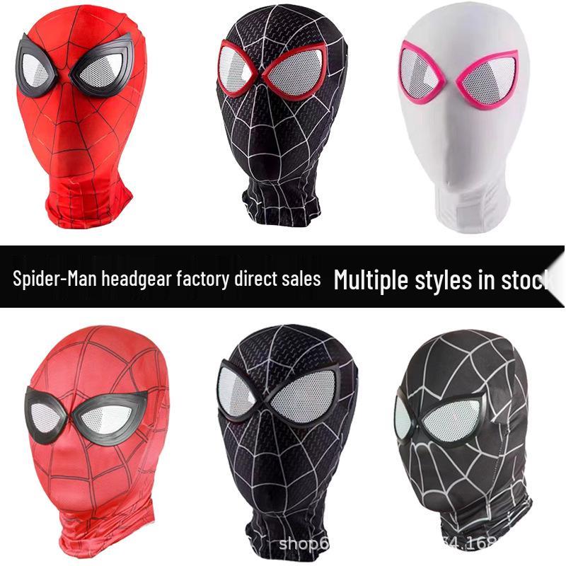 Spider-Man and Iron Man Kids & Adults Cosplay Masks - Funny and Versatile Head Covers