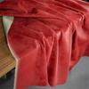 Red 100x145cm PU Leather Fabric Soft Waterproof Clothing Apparel Sewing Fabric for By The Meter Diy Material Wholesale Cloth